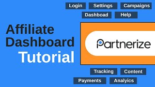 Partnerize Affiliate Dashboard Tutorial [2024] | Step by Step Guide