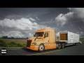 [ATS 1.59] Realistic Driving Freightliner Cascadia | PNG 2 + Reshade  | POV Drive 4K + Wheel Cam