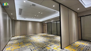 How Movable Partition Walls Work | Acoustic Operable Wall System for Hotels & Offices