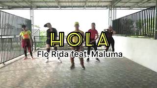 🎶HOLA - Flo Rida feat Maluma | Zumba Choreography | Dance Fitness | Ridwansyah | T.R.G 🇮🇩