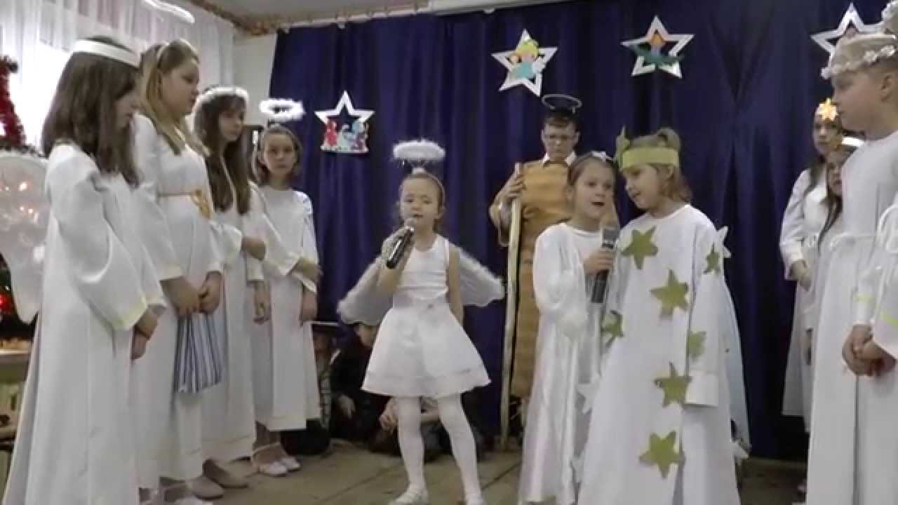 'Aniołek maleńki jak wróbelek'