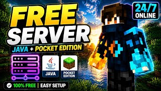 How To Make a FREE Minecraft Server (Java   Bedrock) 2026