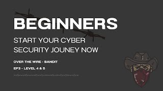 EP3 | How To Use : FIND, FILE And GREP Command | Over The Wire Bandit | Level 4 & 5