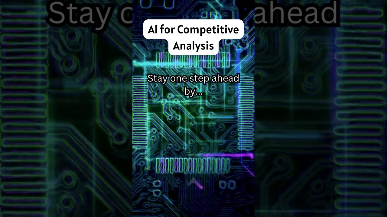 How do you use AI for Competitive Analysis?