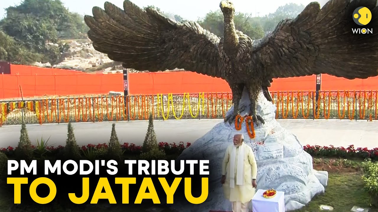 Ram Mandir Ayodhya: PM Modi pays floral tribute to Jatayu | WION Originals