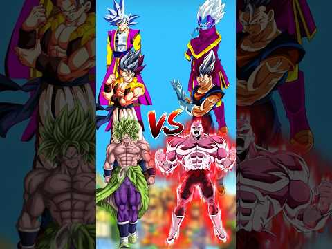 Goku Gogeta Broly Vs Vegeta Vegito Jiren Anime Goku Subscribe