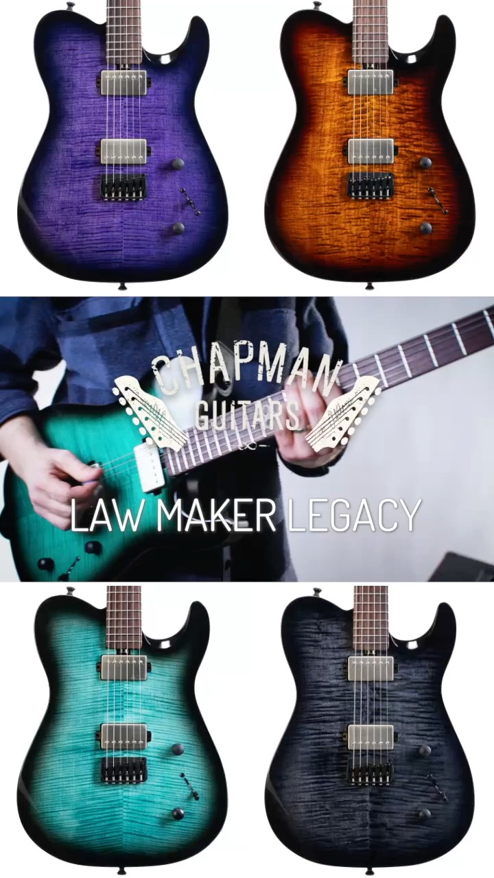 Introducing The New For 2026 Law Maker Legacy From Chapman Guitars