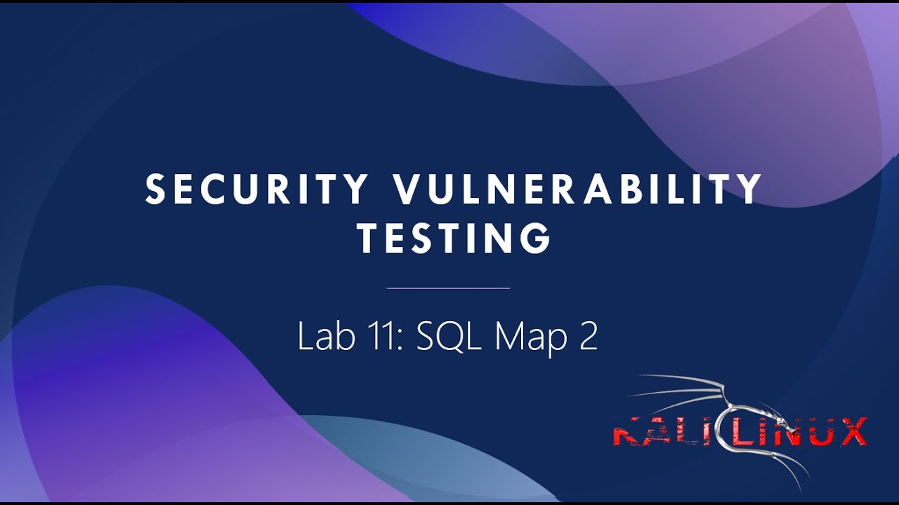 SVT Lab 11 SQL Map 2 - YouTube