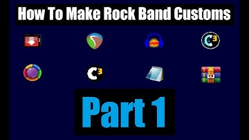 How To Make Rock Band Customs (LEGO Rock Band, Rock Band 2) Part 1 - Where To Download The Programs
