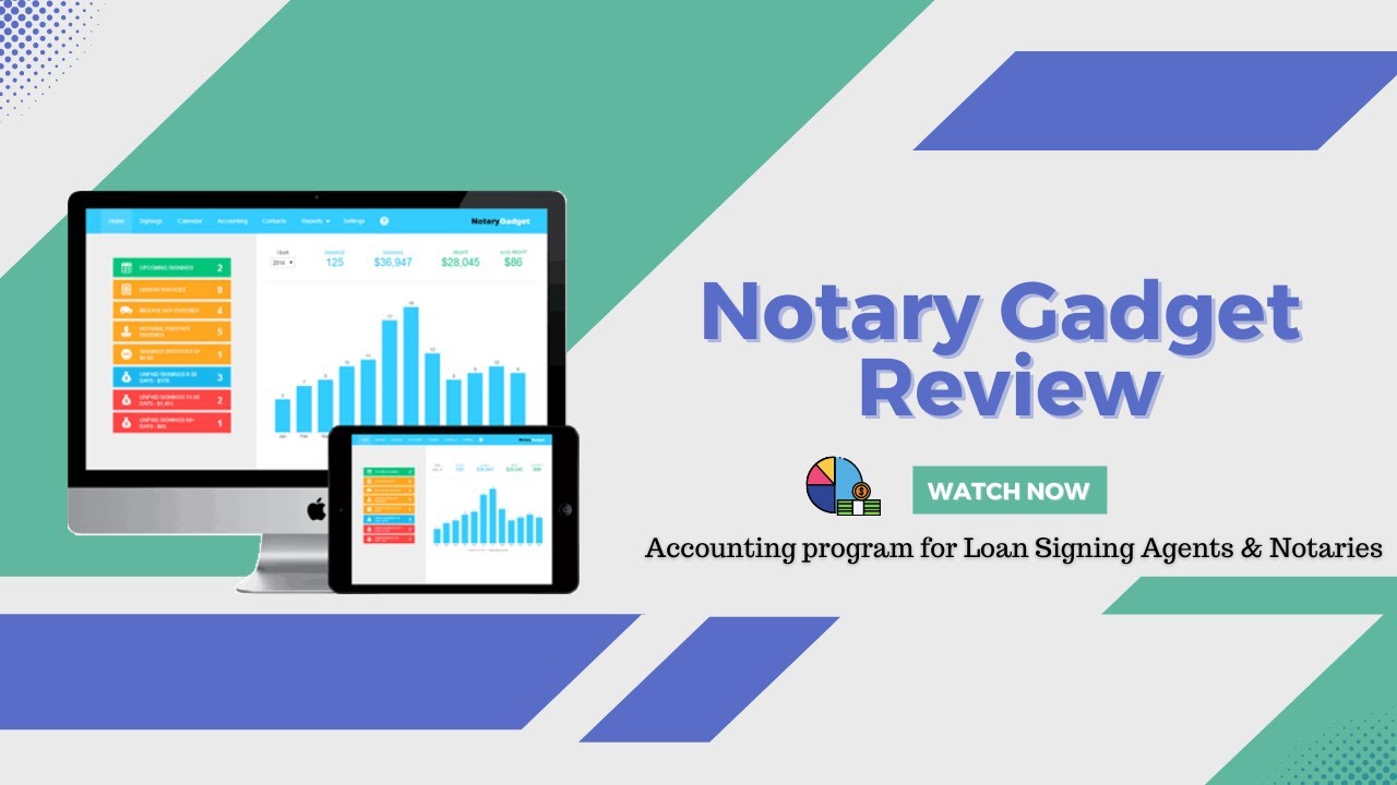 Notary Gadget Review loansigningagent notarygadget YouTube