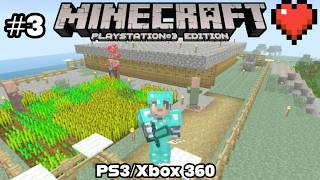 Getting Full Diamond + Building a Villager Breeder! (PS3 Survival Episode 3)