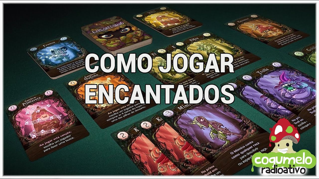 Jogo de Cartas - Encantados