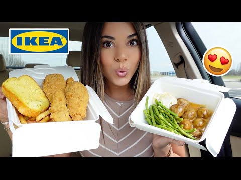 Trying the IKEA FOOD COURT MENU for the FIRST Time!