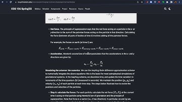 2D Physics Simulation using Java