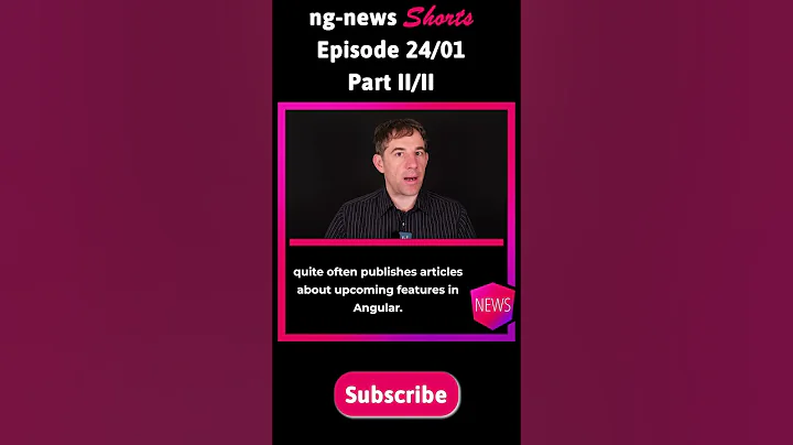 Ng-News 24/01 (2/2): Q&A Session, Signal Inputs and Tricks #angular #coding #programming