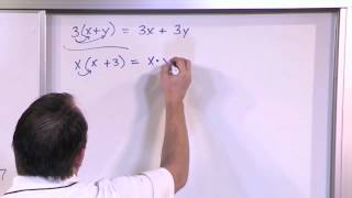 The Distributive Property In Algebra