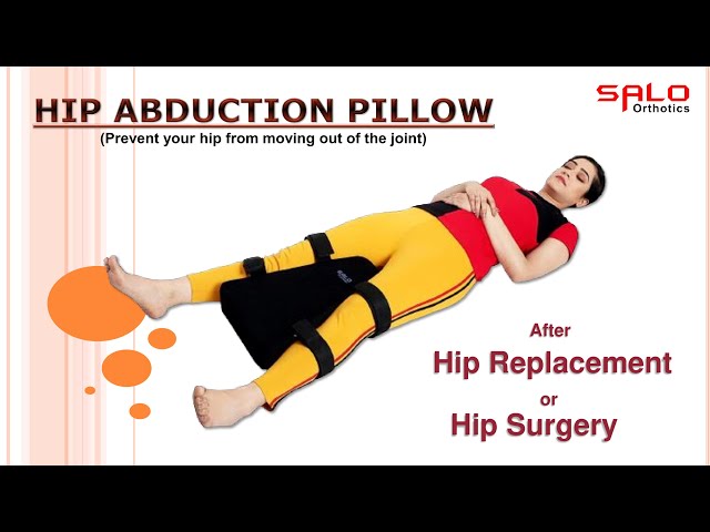 Hip Abduction Pillow - Hip Support after Hip Replacement Surgery