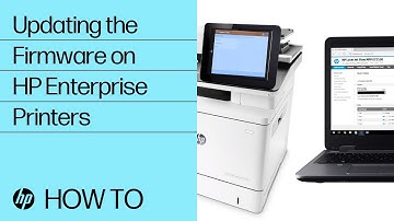 Updating the Firmware on HP Enterprise Printers | HP Printers | HP