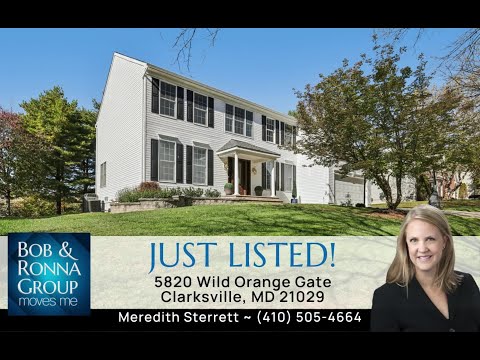 5820 Wild Orange Gate, Clarksville, MD home video tour