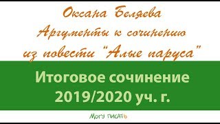 Сочинение: Сочинение по прочитанной книге по повести А.Грина Алые паруса