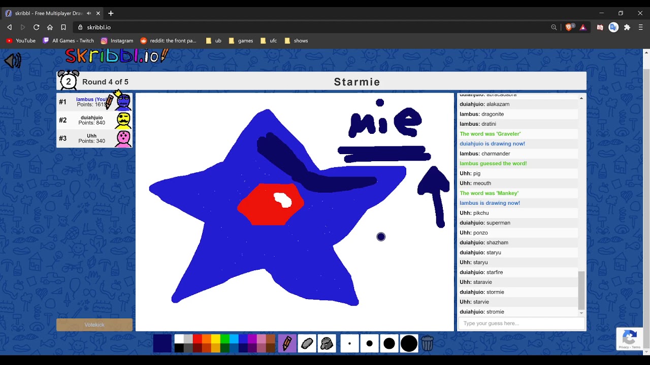 4 streamers play skribblio episode 1 custom words 10 30 2020 youtube