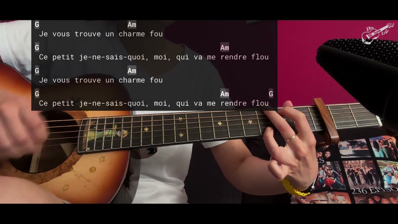 Hoshi & Gaetan Roussel - Tuto / Cover 10 Guitare - Je vous trouve un