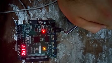 Humidity and temperature sensor DHT11 with FPGA.