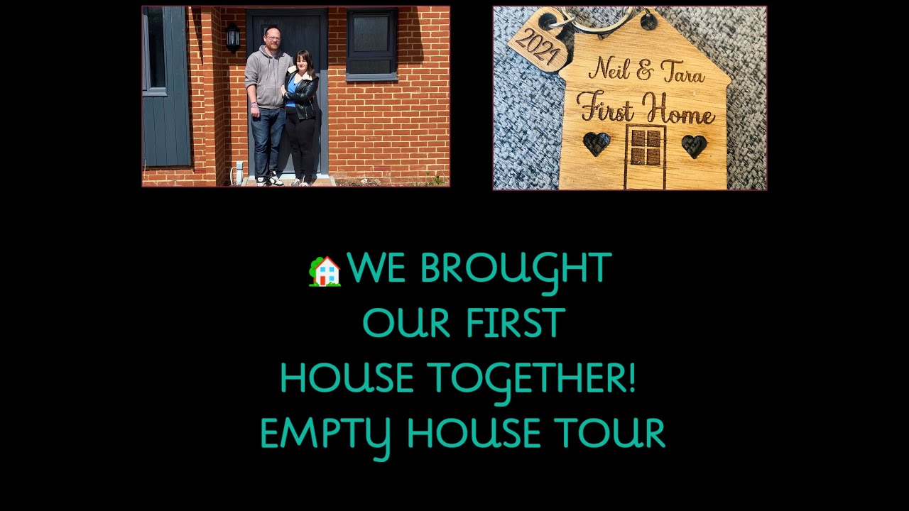 WE BOUGHT OUR FIRST HOUSE TOGETHER! EMPTY HOUSE TOUR 🏡| tazwells12 ...