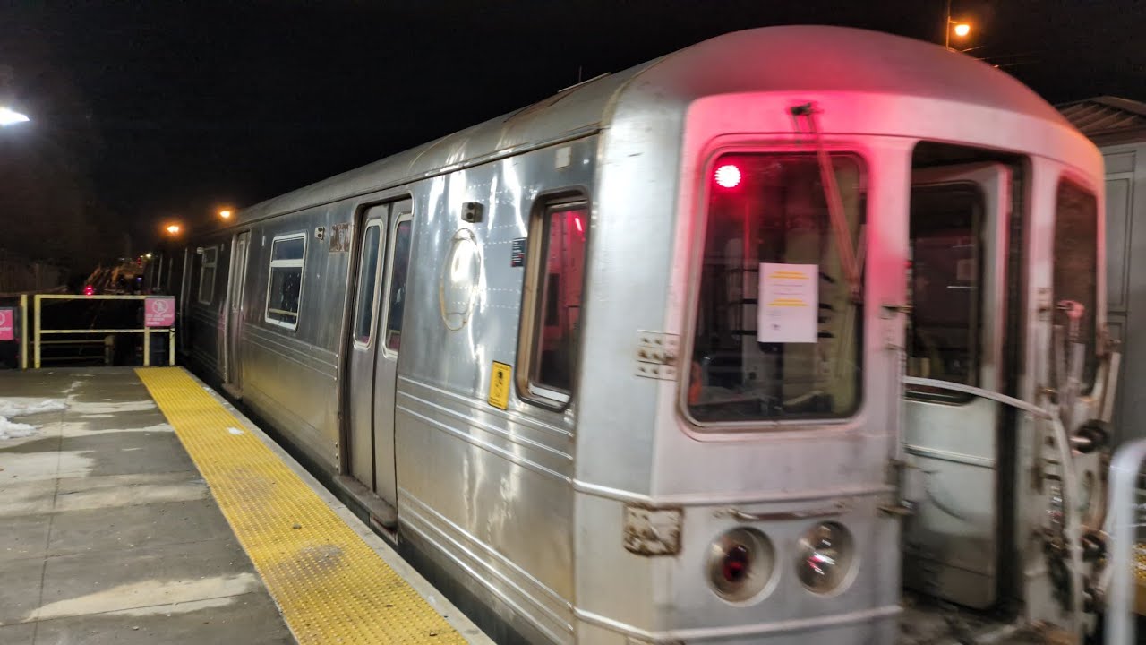 Mta R46 Scrap NYC Subway: R46 Scrap Cars 6018-6021 & 6074-6077 SBK Move at 9th Avenue ...