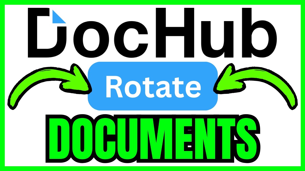 Dochub Tutorial How To ROTATE A DOCUMENT In DocHub (QUICK & EASY) 2026 - YouTube