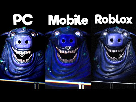 Garten of Banban Update - Pc Vs Roblox Vs Mobile New Ending Comparison | Gameplay