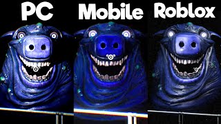 Garten of Banban Update - Pc Vs Roblox Vs Mobile New Ending Comparison | Gameplay
