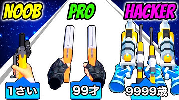 NOOB vs PRO vs HACKER - Weapon Craft Run