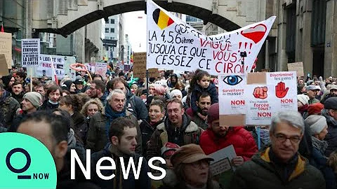 Protests Against Covid Rules and Vaccine Passports in Europe, Israel