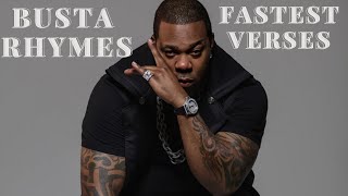 Top 10 Busta Rhymes fastest verses