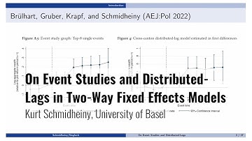 On Event Studies and Distributed-Lags in Two-Way Fixed Effects Models