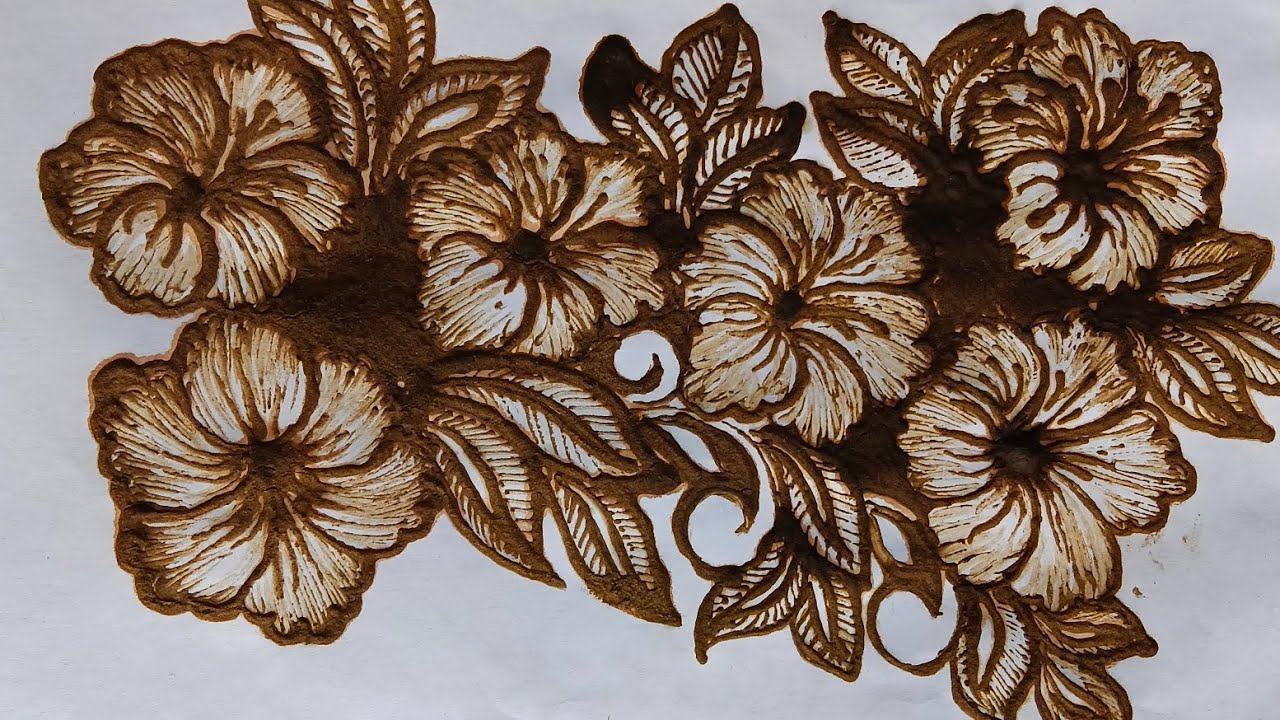 Gudhal ke phoolon wali mehandi design simple mehndi designs 