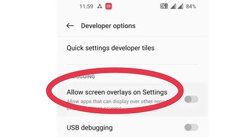mobile setting OnePlus 10R 150W, OnePlus 10R 150W Allow screen Overlays on setting  ko enable & Disa