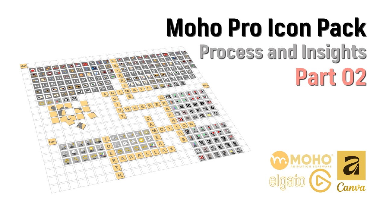 Moho Pro Icon Pack, Process and Insights, Part 02 - YouTube