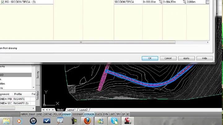 DISEO DE INTERSECCIONES EN AUTOCAD CIVIL 3D (Parte...