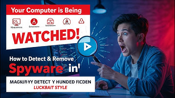 Your Computer is Being WATCHED! How to Detect & Remove Spyware in 2025 #youtubeshort #cybersecurity