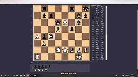 Chess Game #16 - Pins, pass pawns with a pass pawn promoted to queen and a knight outpost
