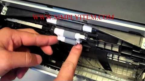 How to replace the paper feed roller on Brother printer