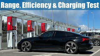 Audi E-Tron GT | Range, Efficiency \& Charging Test