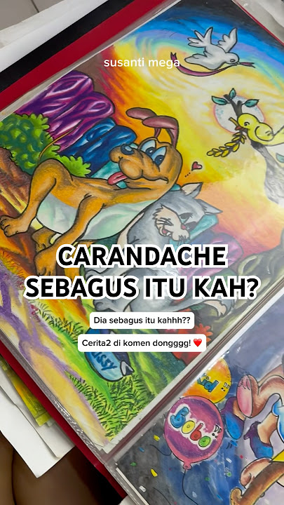 Siapa pernah coba carandache? #art #mewarnai #carandache #menggambar #crayon