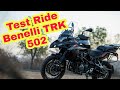 Test Ride Benelli TRK 502 طرايل سحابة