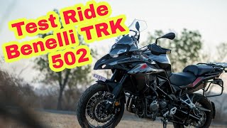 Test Ride Benelli TRK 502 طرايل سحابة