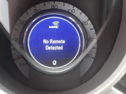 Cadillac SRX  "   No Remote Detected  "  Solution