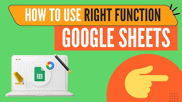 RIGHT Function in Google Sheets | Extract Text from right in Google Sheets | Google Sheets