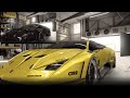 【CSR2】Murcielago LB Silhouette Works (purple/gold), shift & tune for 7.44x (7.50x)